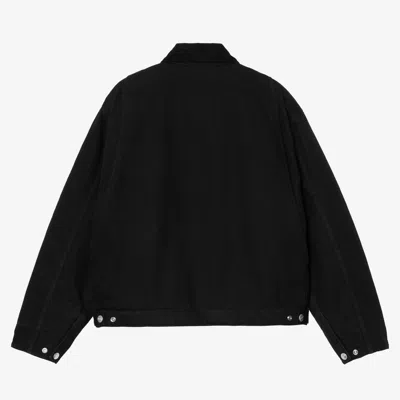 Carhartt Button-fastening Jacket In Black