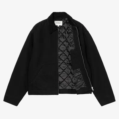 Carhartt Button-fastening Jacket In Black