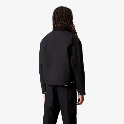Carhartt Button-fastening Jacket In Black