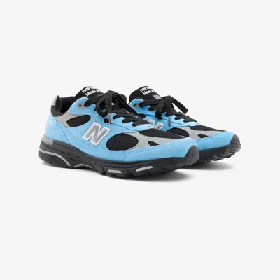 New Balance 993 Suede Sneakers In Blue