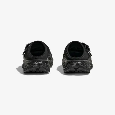 Hoka Ora Primo Ext Rubber-trimmed Suede Slip-on Sneakers In Black