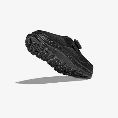 Hoka Ora Primo Ext Rubber-trimmed Suede Slip-on Sneakers In Black