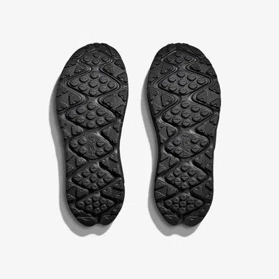 Hoka Ora Primo Ext Rubber-trimmed Suede Slip-on Sneakers In Black