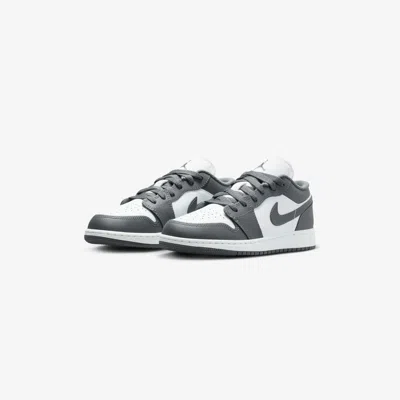Jordan 1 Low Iron Grey In White