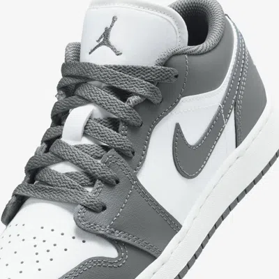 Jordan 1 Low Iron Grey In White