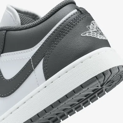 Jordan 1 Low Iron Grey In White