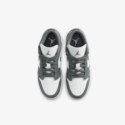 Jordan 1 Low Iron Grey In White