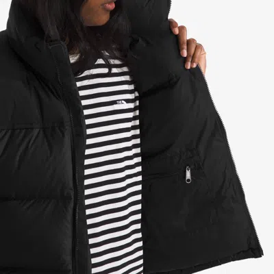 The North Face 1996 Retro Nuptse High-neck Vest In Animal Print