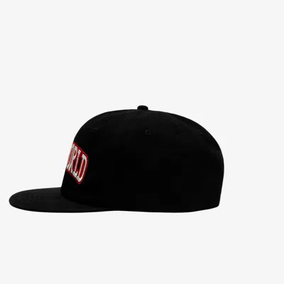 Sns World Cap In Black