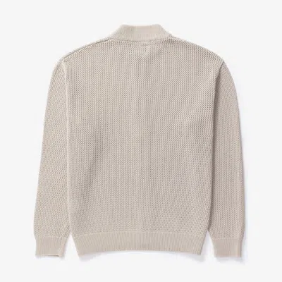 Thisisneverthat Net Knit Jacket In Neutral