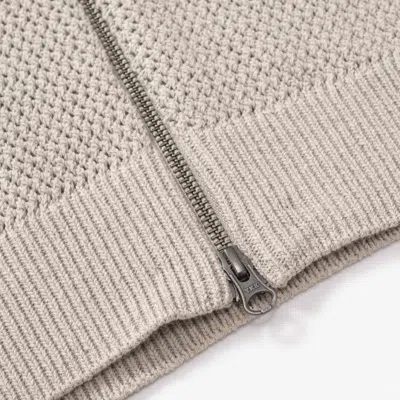 Thisisneverthat Net Knit Jacket In Neutral