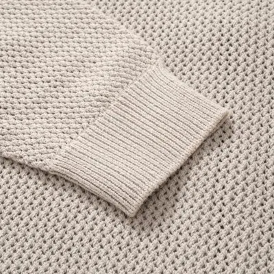 Thisisneverthat Net Knit Jacket In Neutral