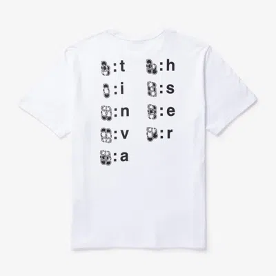 Thisisneverthat Alphabet Tee In White