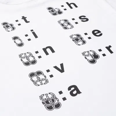 Thisisneverthat Alphabet Tee In White