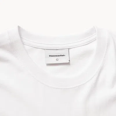 Thisisneverthat Thisthat Tee In White