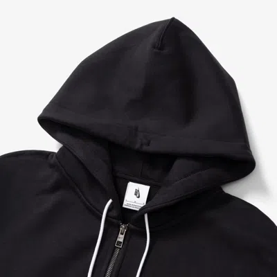 Nike Solo Swoosh Full-zip Hoodie In Black