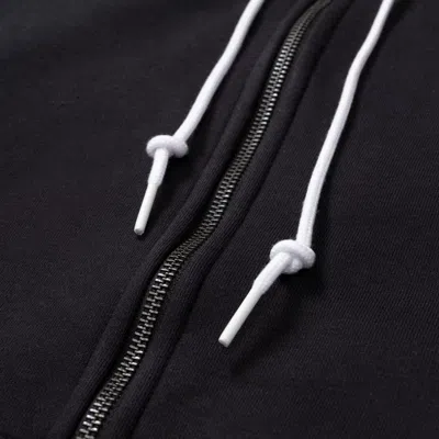 Nike Solo Swoosh Full-zip Hoodie In Black
