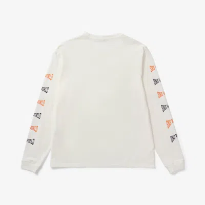 Sns Squeeze Long Sleeve Tee In White