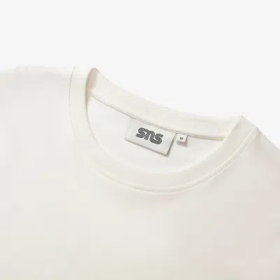 Sns Squeeze Long Sleeve Tee In White