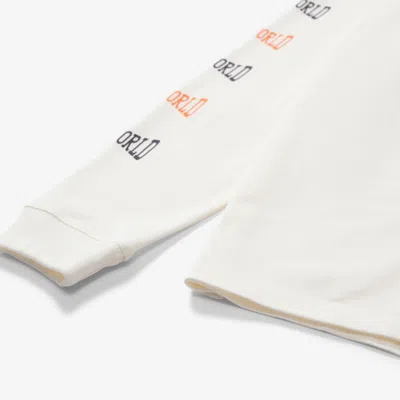 Sns Squeeze Long Sleeve Tee In White