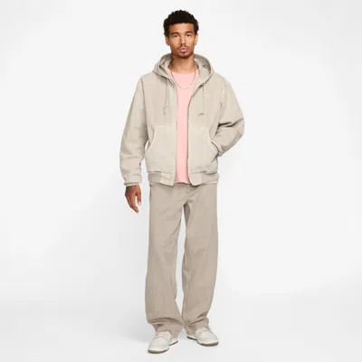 Nike Full-zip Unlined Jacket In Neutral
