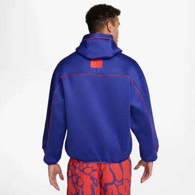Nike Project F.r.o.g. Pullover Hoodie In Blue