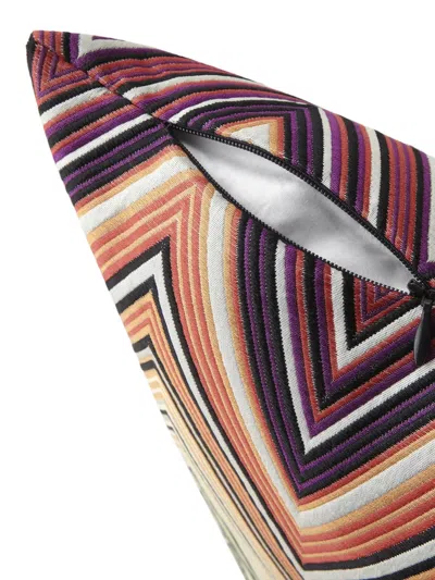 Missoni Zigzag Kew Cushion In Multi