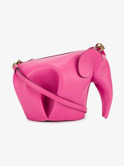 Loewe 'mini Elephant' Crossbody Bag - Pink | ModeSens