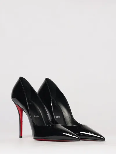 Christian Louboutin So Kate Patent Pointed-toe Red Sole Pump In Black