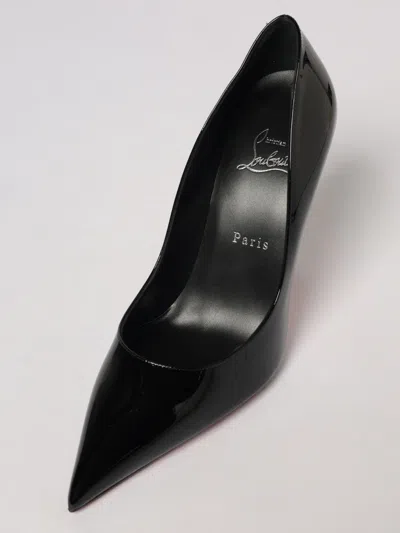 Christian Louboutin So Kate Patent Pointed-toe Red Sole Pump In Black