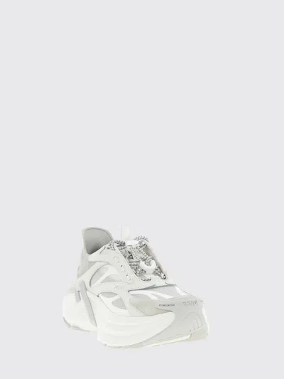 Fendi Light Mesh Sneakers Chunky Sole Pull Tab In Multi