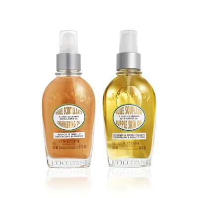 L'occitane Shimmer & Visibly Firmer Duo 6.6 In Transparent