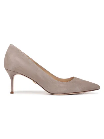 Veronica Beard 65mm Rita Suede Pointed-toe Pumps In Brown