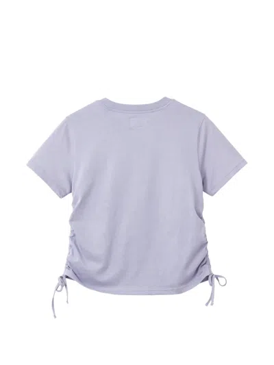 Izzue Drawstring T-shirt In Purple