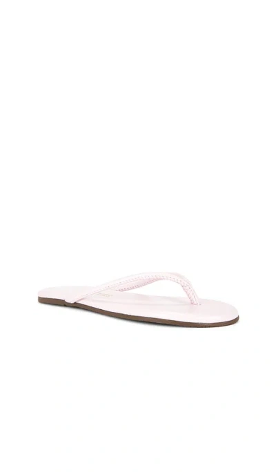 Tkees Tubular Lily Flip Flops Powder Pink