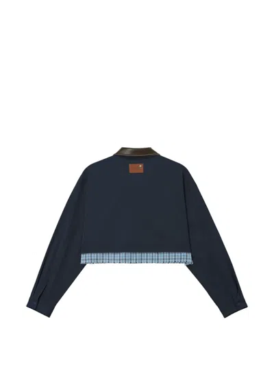 Musium Div. Flap-pocket Jacket In Blue