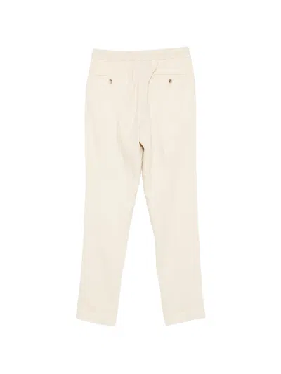 Paul Smith Drawstring Trousers In White