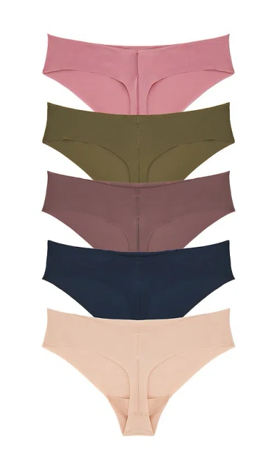 Calvin Klein Underwear Thong 5 Pack In Multi