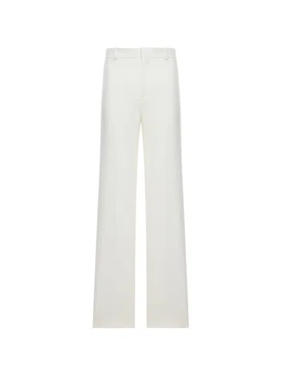 Chloé Belt-loop Trousers In White