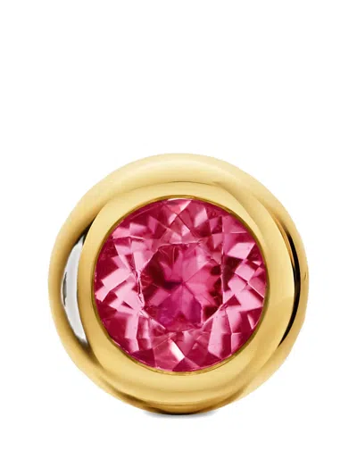 David Yurman Bezel Set Stud Earrings In Gold