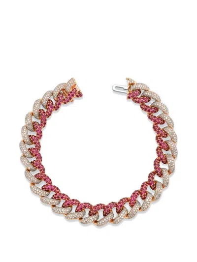 Shay Ruby And Diamond Bracelet In Multi