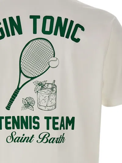 Mc2 Saint Barth Printed T-shirt In White