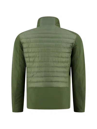 Parajumpers Quilted Panel Jacket In Green