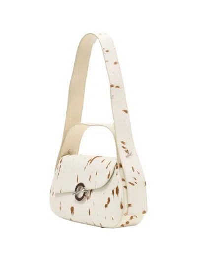 Samsoe & Samsoe Sahero Adjustable-strap Shoulder Bag In Neutral