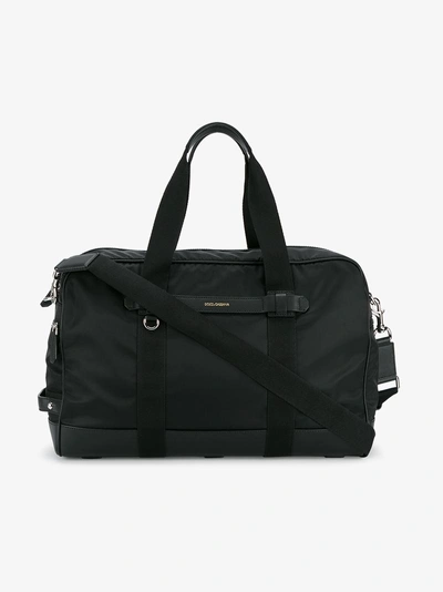 Shop Dolce & Gabbana Mediterraneo Holdall In Black