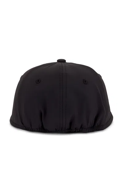 Essentials Signature 5 Panel Hat In Black