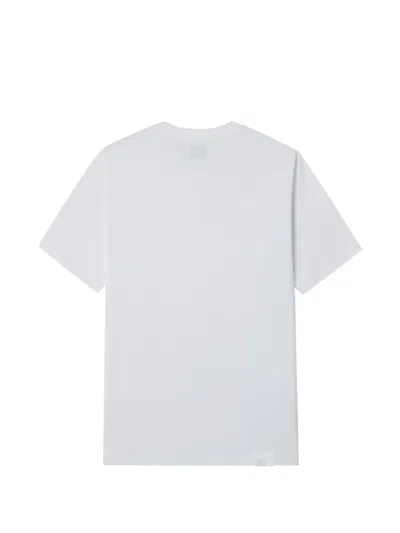 Izzue Bear-detail Cotton T-shirt In White