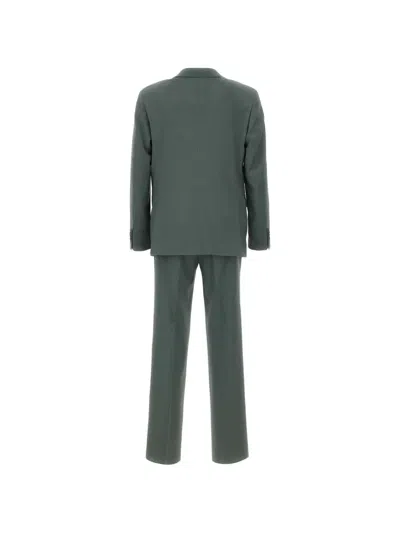Manuel Ritz Two-button Suit In Multi