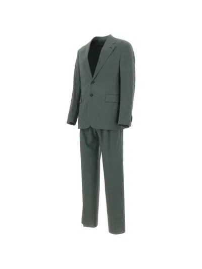 Manuel Ritz Two-button Suit In Multi