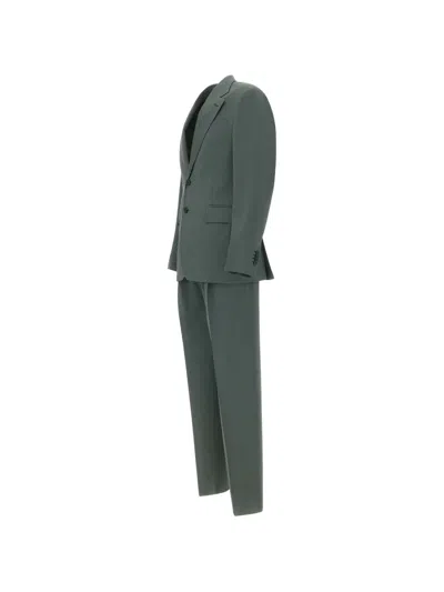 Manuel Ritz Two-button Suit In Multi